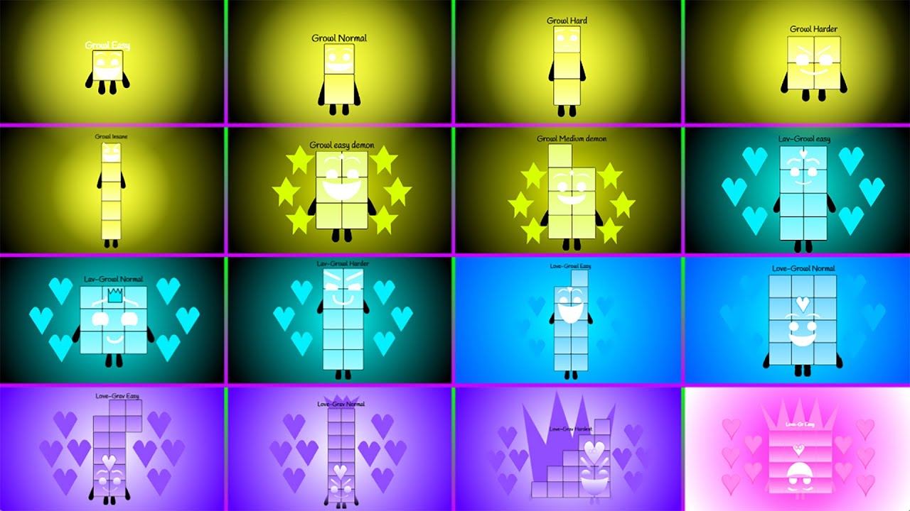 Difficultyblocks Band Zarquon Prime Different (All Band) But Its A Numberblocks Band
