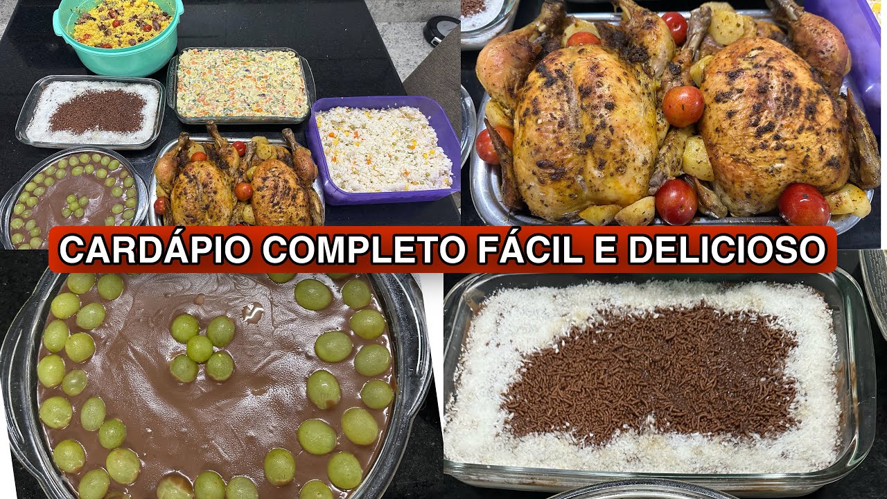 PREPAREI A CEIA COMPLETA PARA O REVÉILLON #6RECEITAS
