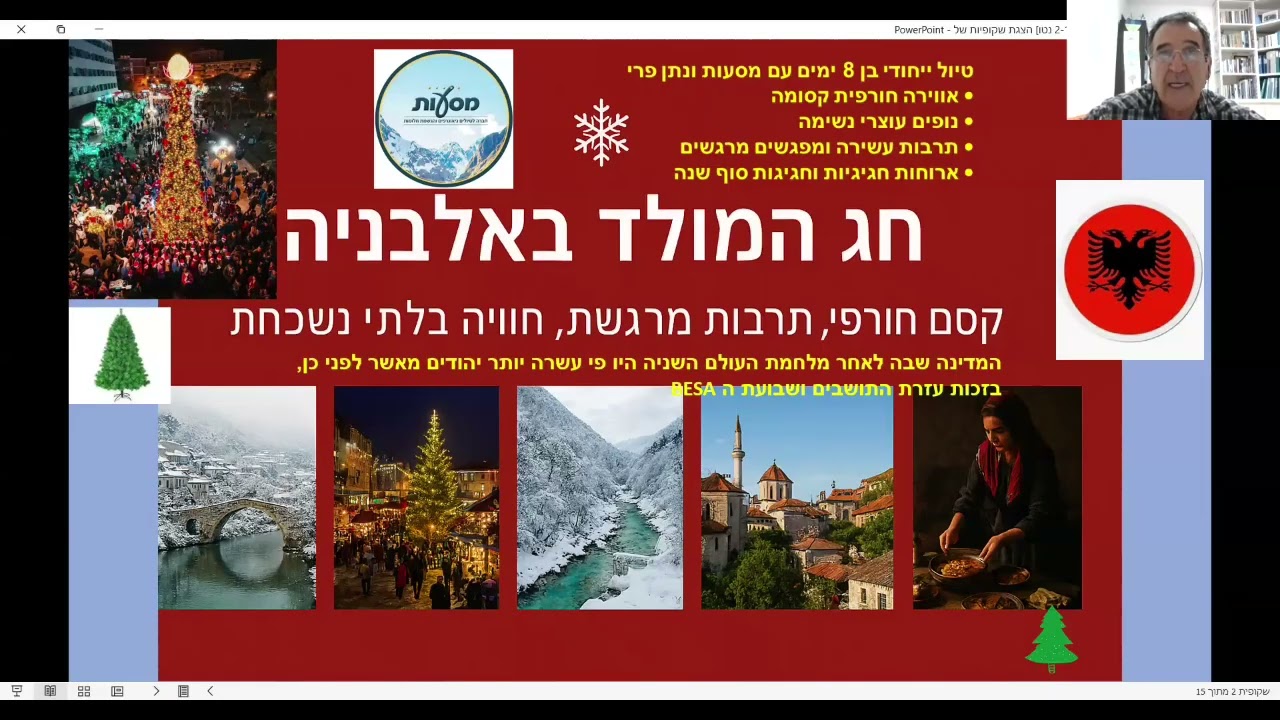 אלבניה כולל חגיגת השנה החדשה    נתן פרי