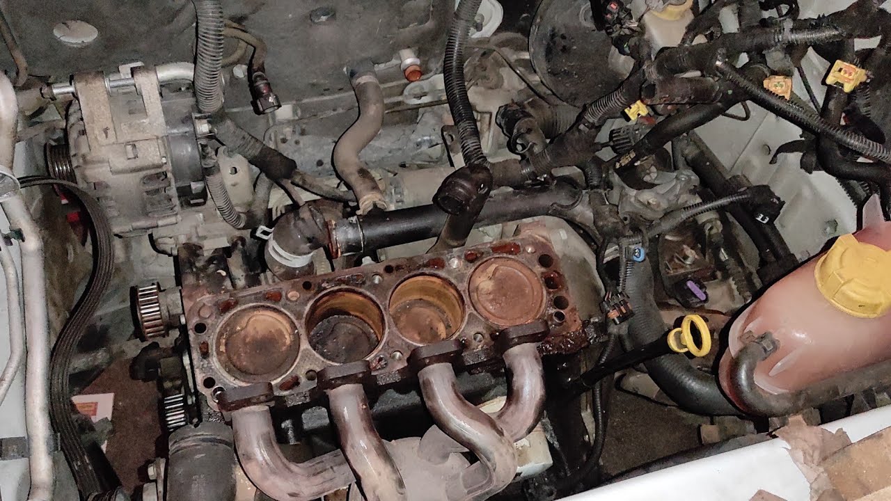 Cambio de  junta de tapa de cilindros Chevrolet Agile 1.4