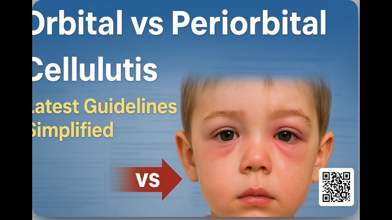Orbital vs Periorbital Cellulitis | Updated Pediatric Guideline@Dr.SaraZahranpedia