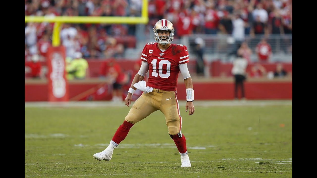 OTD in 2019 - Jimmy Garoppolo throws 4 touchdowns, 424 yards - San Francisco 49ers vs Cardinals