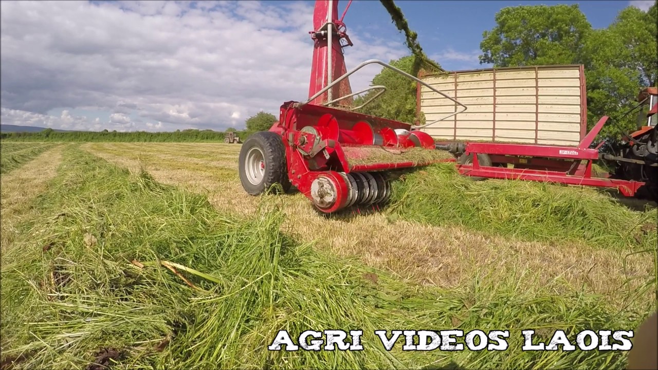 Silage 2017 - Trailed Harvester - Agri Videos Laois