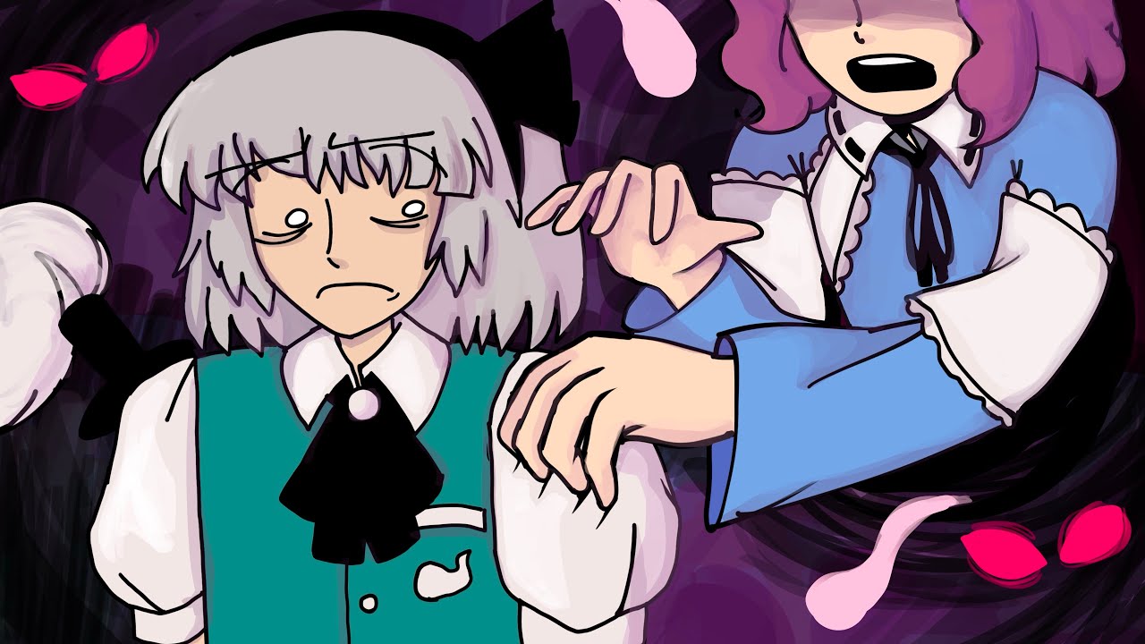 &ldquo;Ominous Wind&rdquo; 🌚|| Touhou project Animation || (audio in desc)