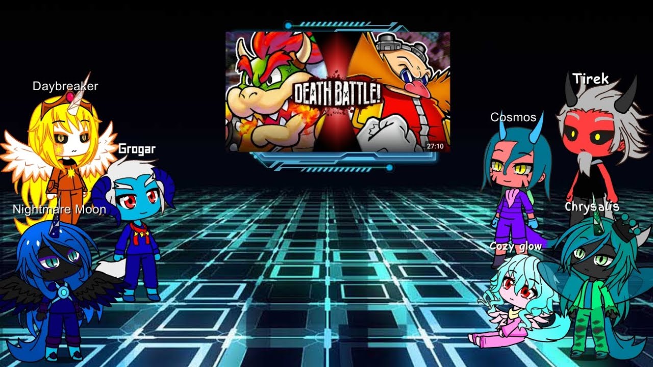 Mlp Villains react to Bowser vs Eggman (Death Battle).
