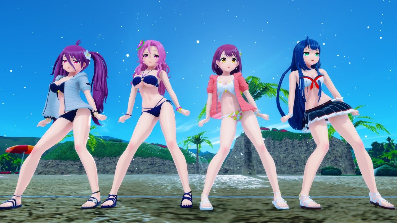 【MMDバトガ】 aespa -  Next Level【戰鬥女子學園】