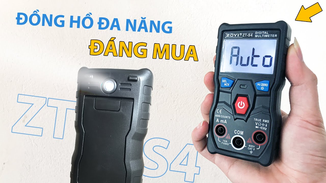 Chiếc đồng hồ đa năng ai cũng muốn sở hữu - ZOYI ZT-S4