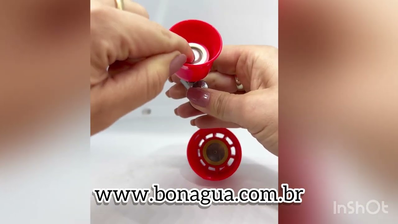 Bico regulável capa vermelha para pulverização!