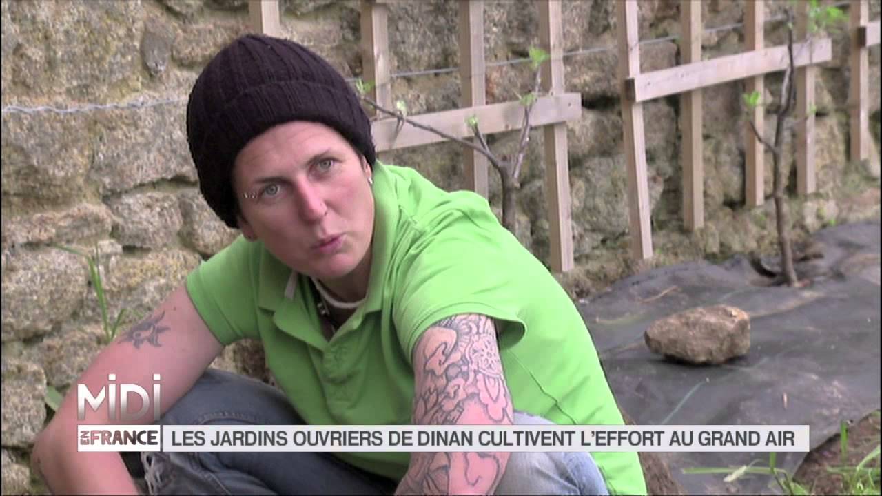 VU D'ICI : Les jardins ouvriers de Dinan cultivent l'effort au grand air