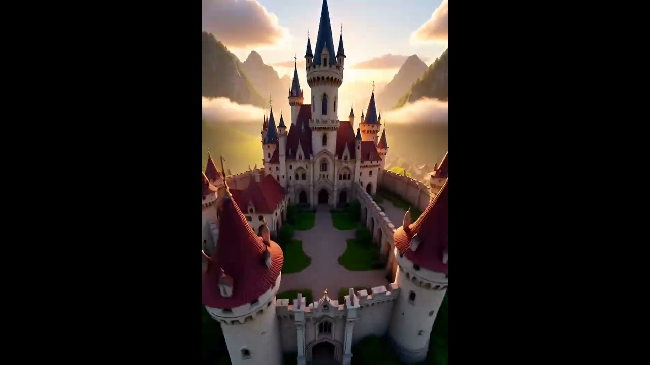 Journey to the Fairytale Castle 🏰 | Epic Cinematic Fantasy Sunrise