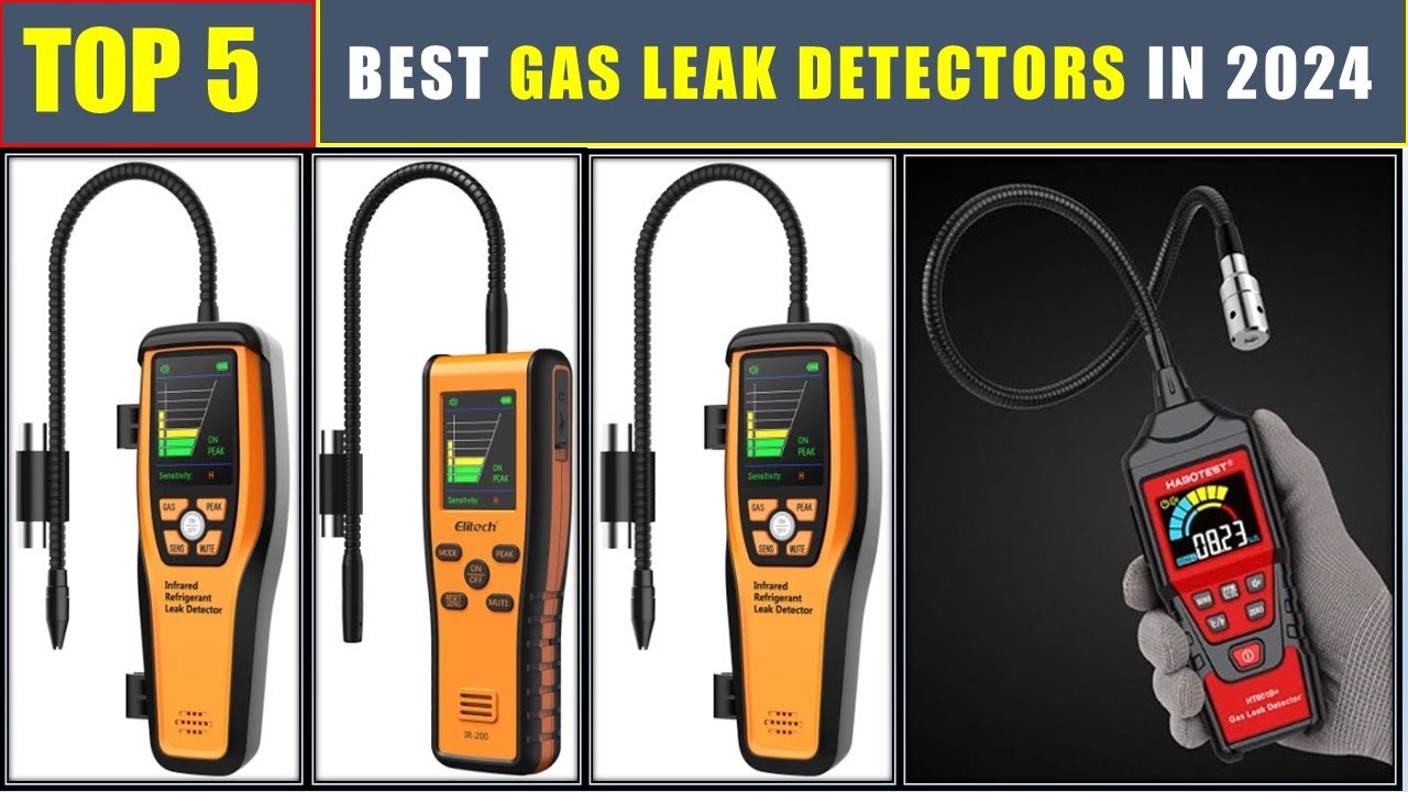 BEST Gas Leak Detectors 2024 - Top 5 Best Handheld Combustible Gas Detectors For Safety