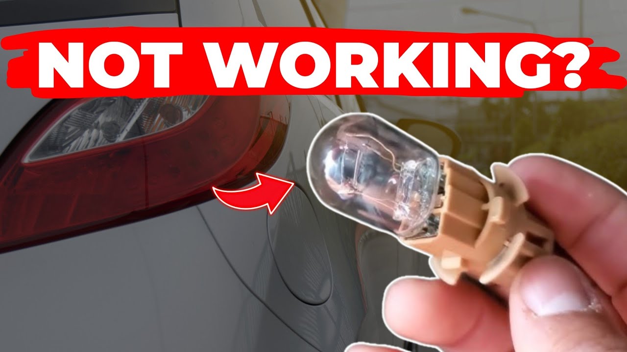 5 Reasons Your Brake Lights Are Not Working But Tail Lights Are