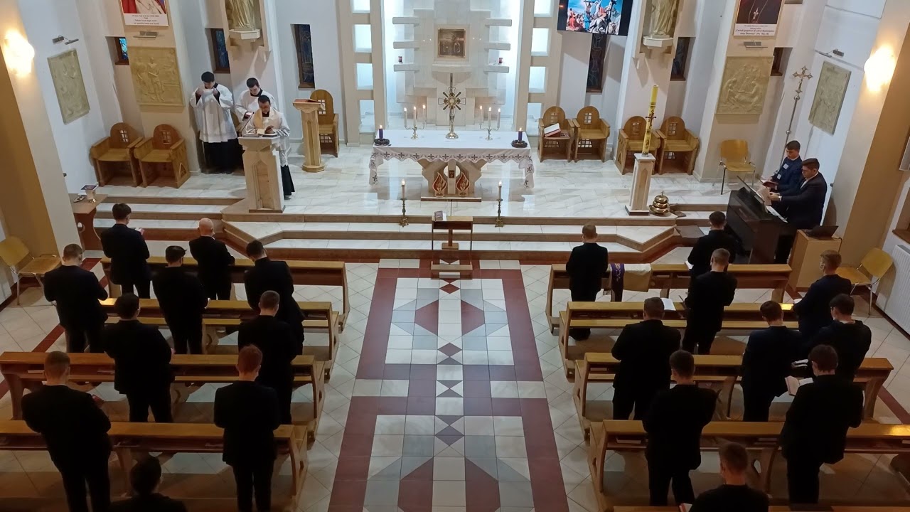 Seminarul liceal ”Sf. Iosif” din Bacău - Vespere + Binecuvântarea cu Preasfântul Sacrament