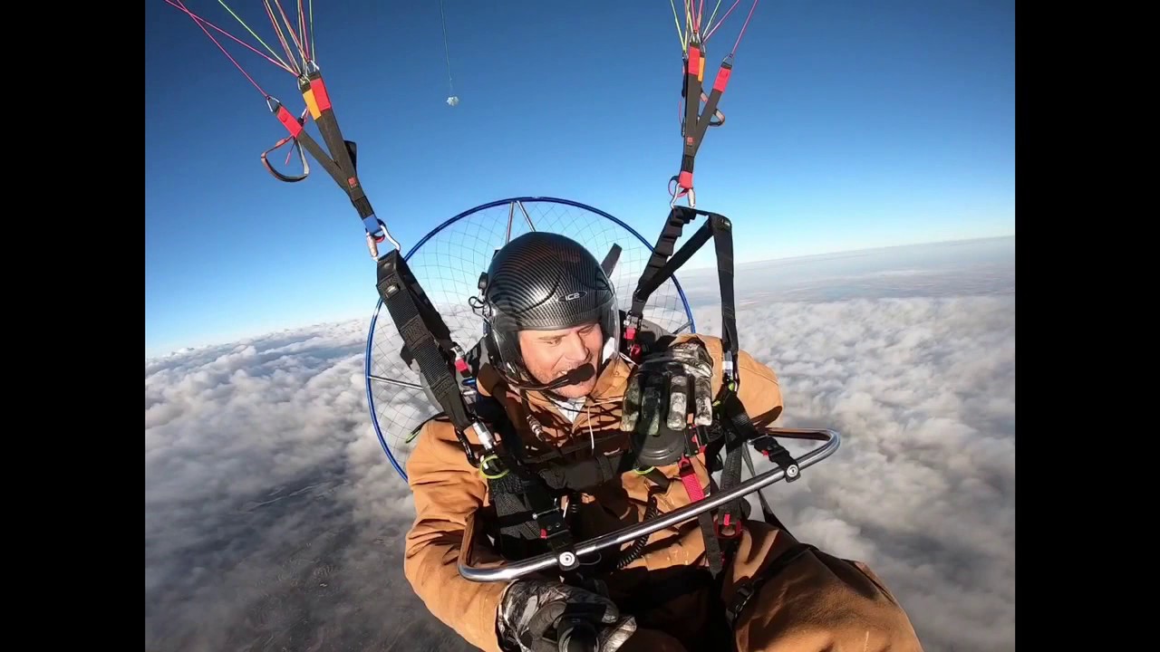 Texas PPG Tandem Paramotor Engine Out at 10,000 Feet!