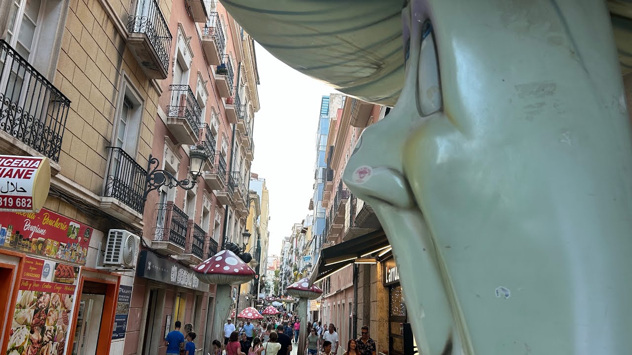 Exploring Alicante Spain - ft The Mushroom Street - Walking Tour