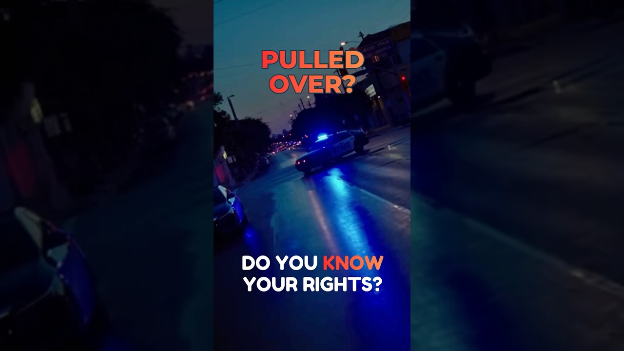 What You're Actually Required to Show Police #shorts #trafficstop #legal