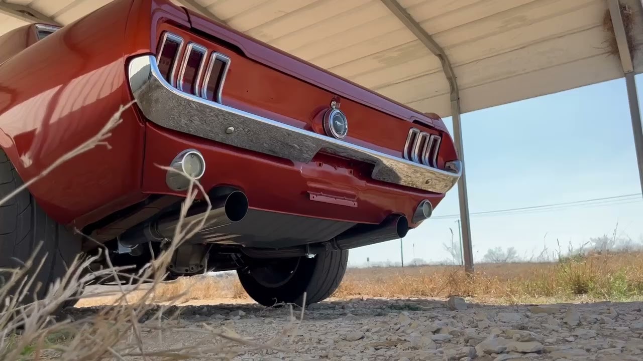 67 Mustang with Carven TRs 