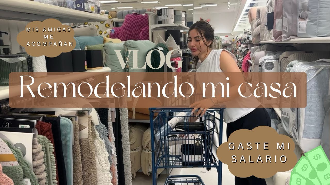 COMPRANDO COSITAS NUEVAS PARA MI CASITA 🏠✨ #vlogdejuli