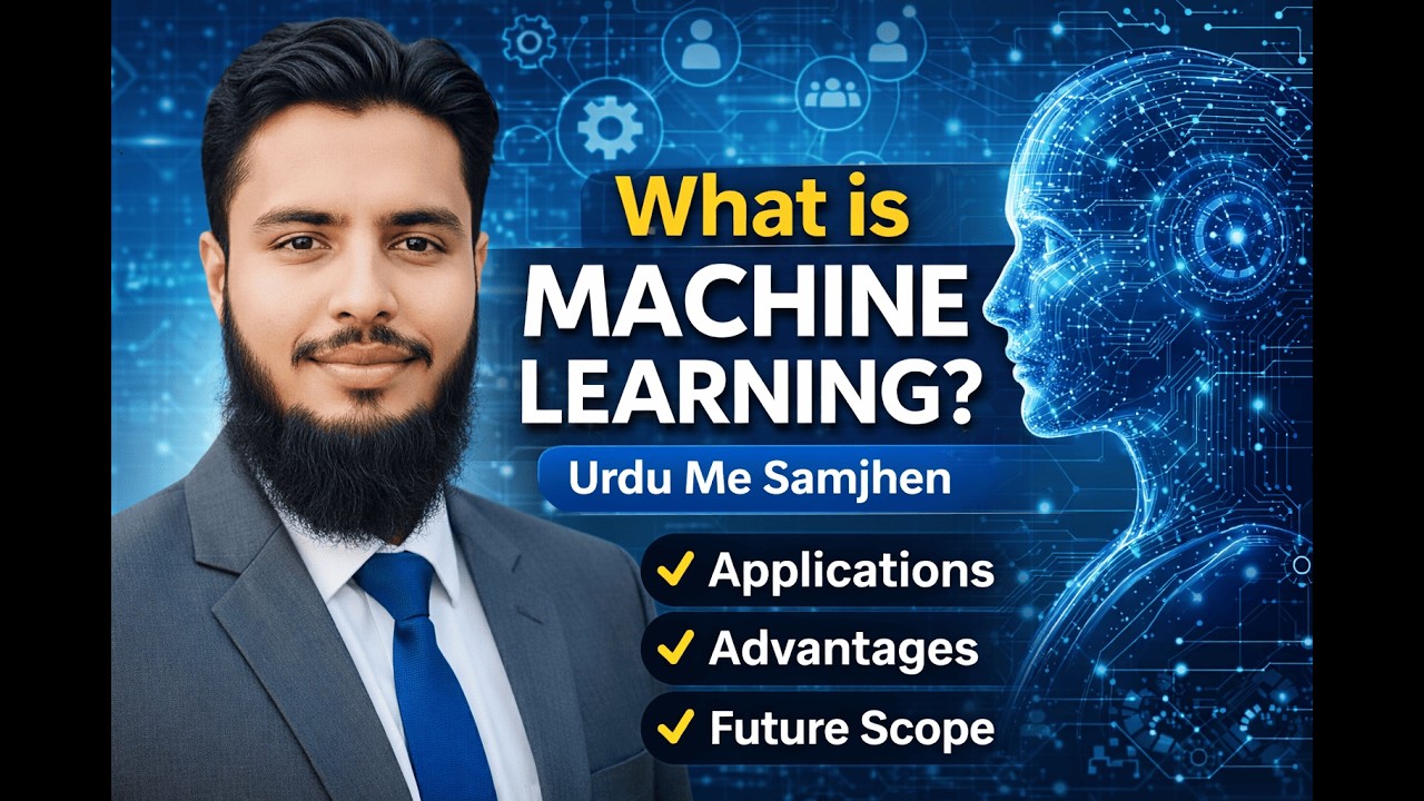 What is Machine Learning? Complete Beginner Guide in Urdu | Applications & Future of ML
