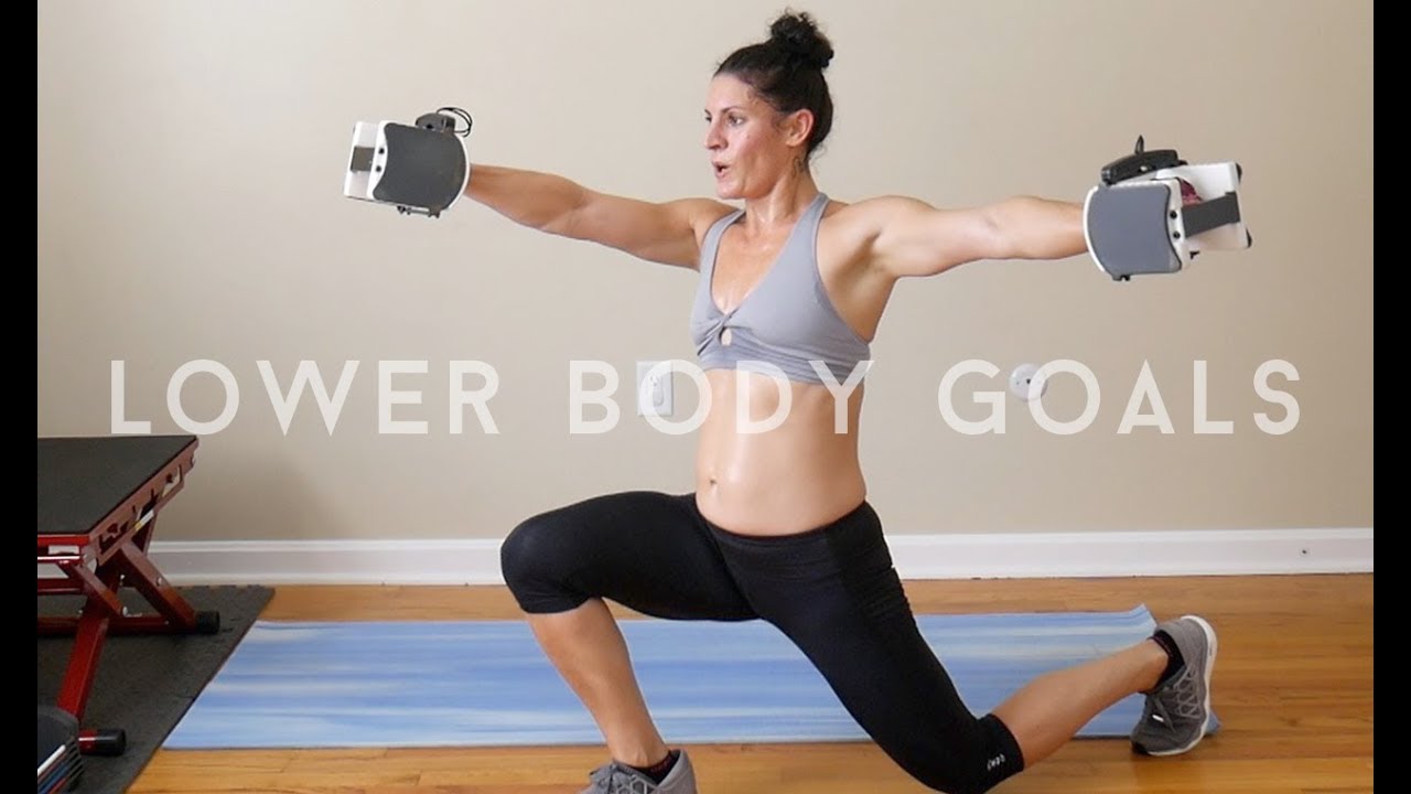 Lower Body Goals: Lunges for Days and a little upper body too