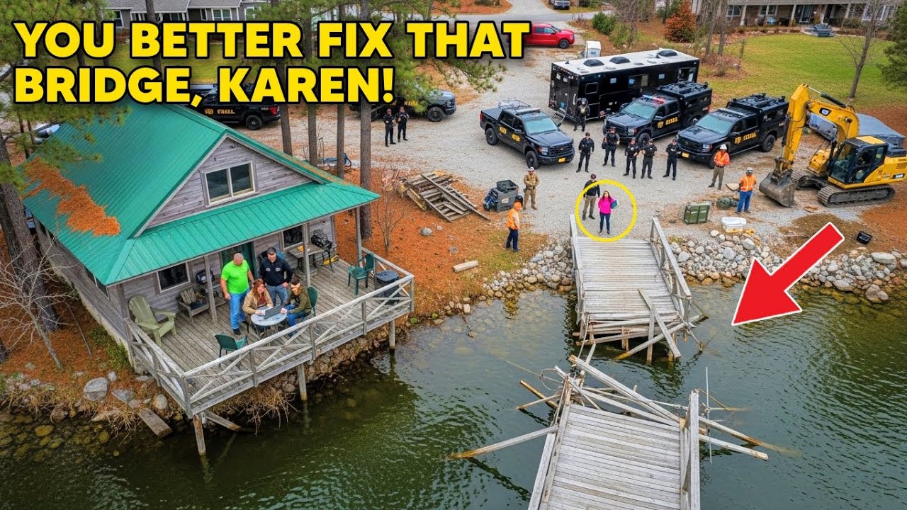 HOA Demolished My Island Bridge for Not Paying 
