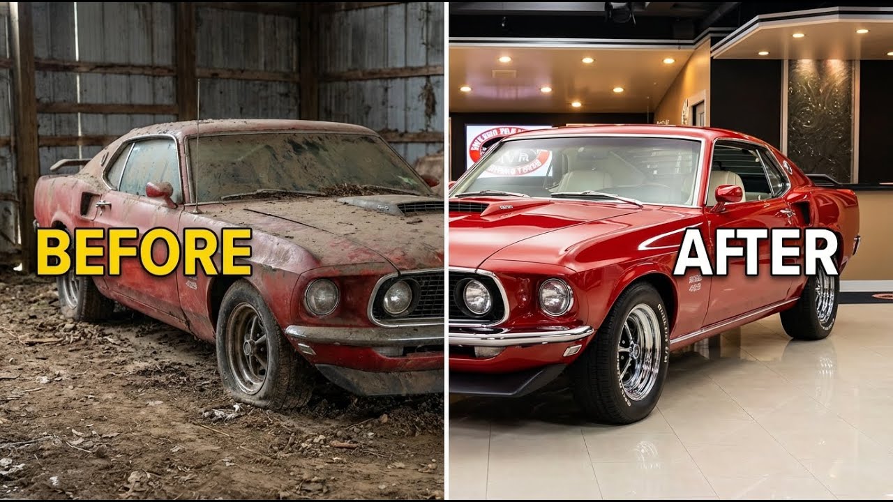 I Restored a DEAD 1969 Mustang Boss 429… The Most Satisfying ASMR Rebuild Ever