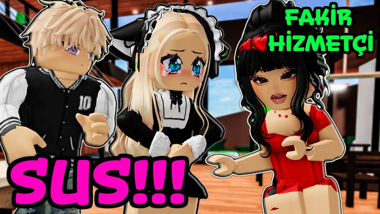 EN YAKIN ARKADAŞIMIN HİZMETÇİSİ OLDUM ! Roblox Brookhaven🏡Rp