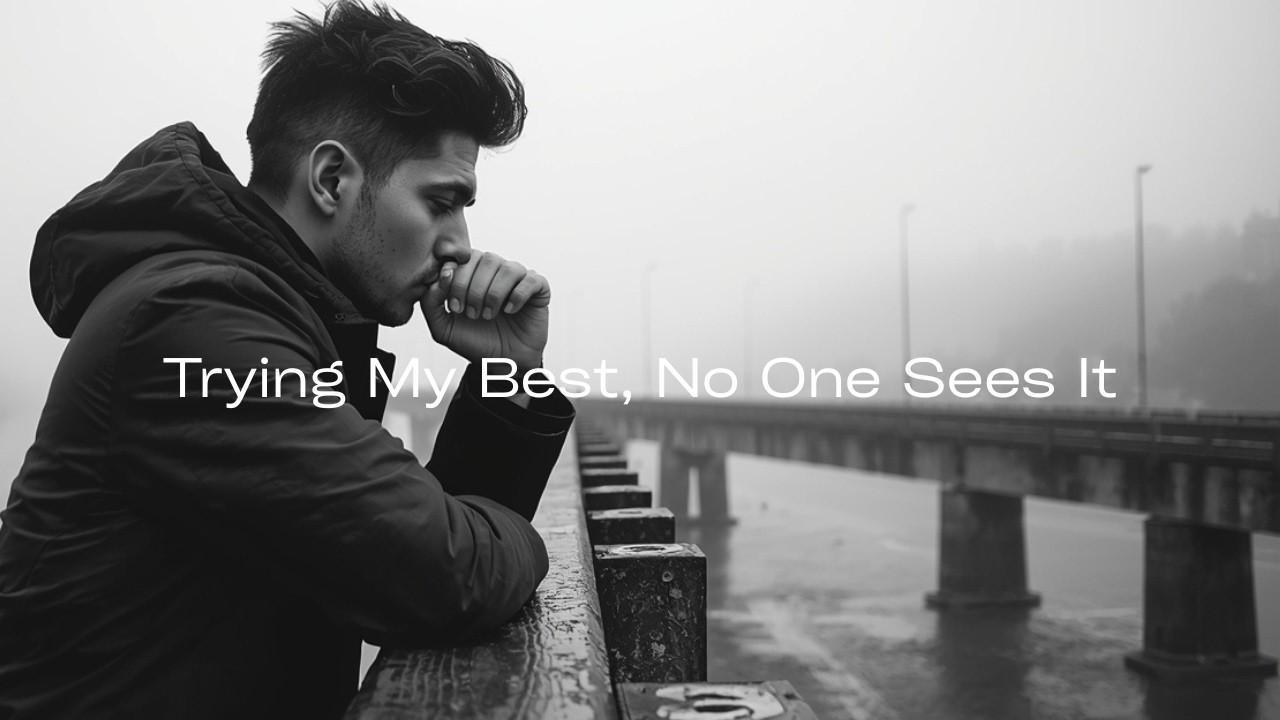 Trying My Best, No One Sees It — Lofi Music for Overthinking & Stress