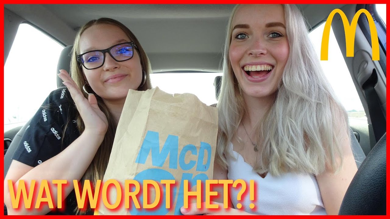DE PERSOON VOOR ONS BEPAALT WAT WIJ ETEN 😱🍔 | Marloes Hubers