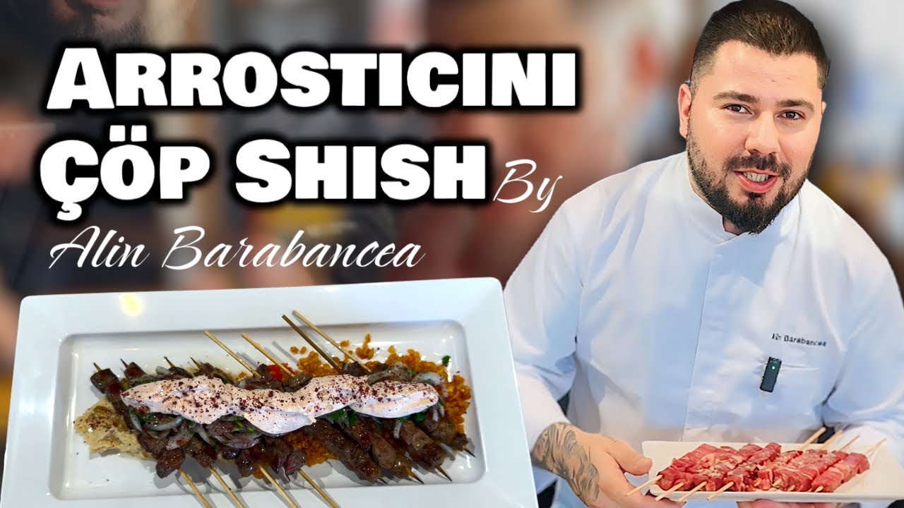 Cum se prepară Arrosticini? Çöp Shish, Frigarui de Miel. Rețeta culinare by Alin Barabancea!