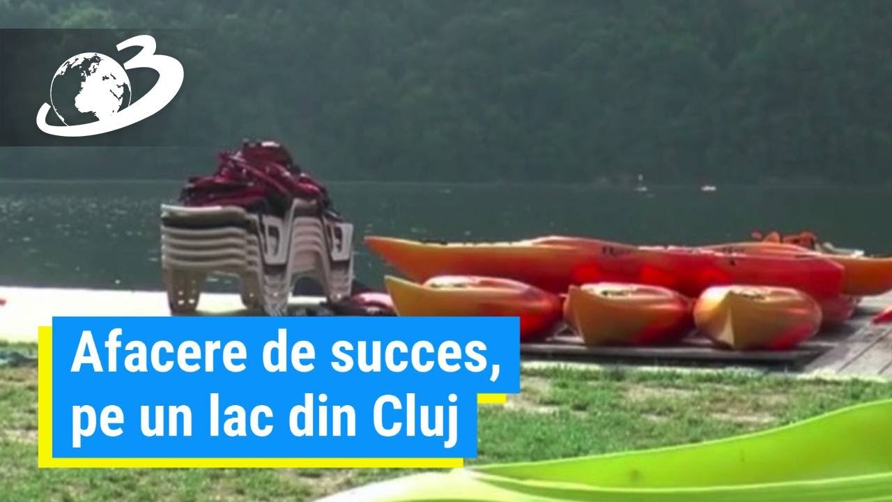 Afacere de succes, pe un lac din Cluj, pornită dintr-o dragoste la prima vedere
