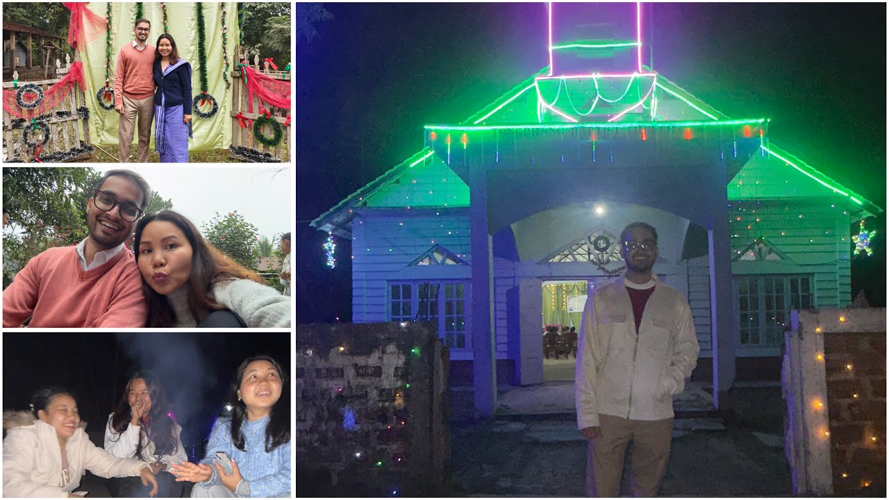 My husband’s first Christmas in the village | North Tripura, tongphang para