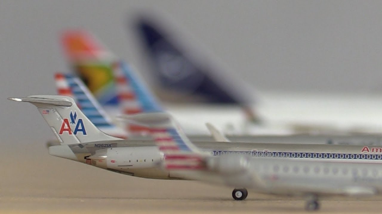 1:400 Model Airport Update Washington Dulles International Airport IAD #04