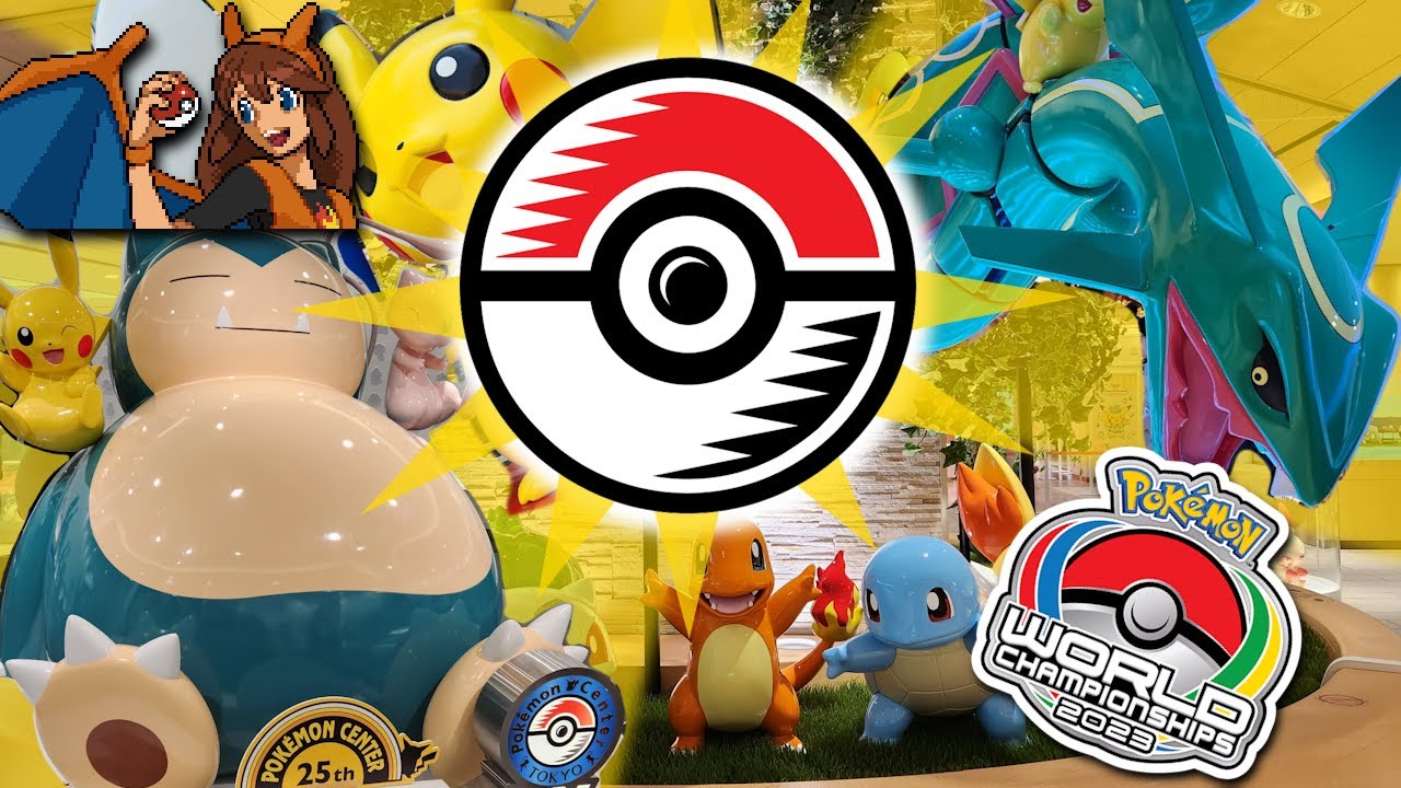 Visiting EVERY Pokemon Center Store in Tokyo PLUS Pokemon World Championships 2023 Pokemon Center!!