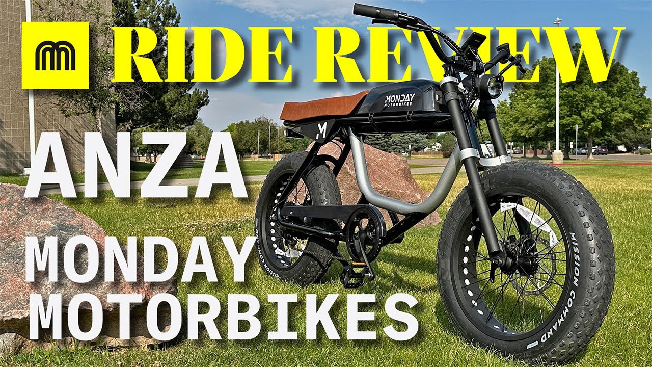Ultimate E-Bike for Moto Enthusiasts? Ride Review of the Anza 750S from Monday Motorbikes