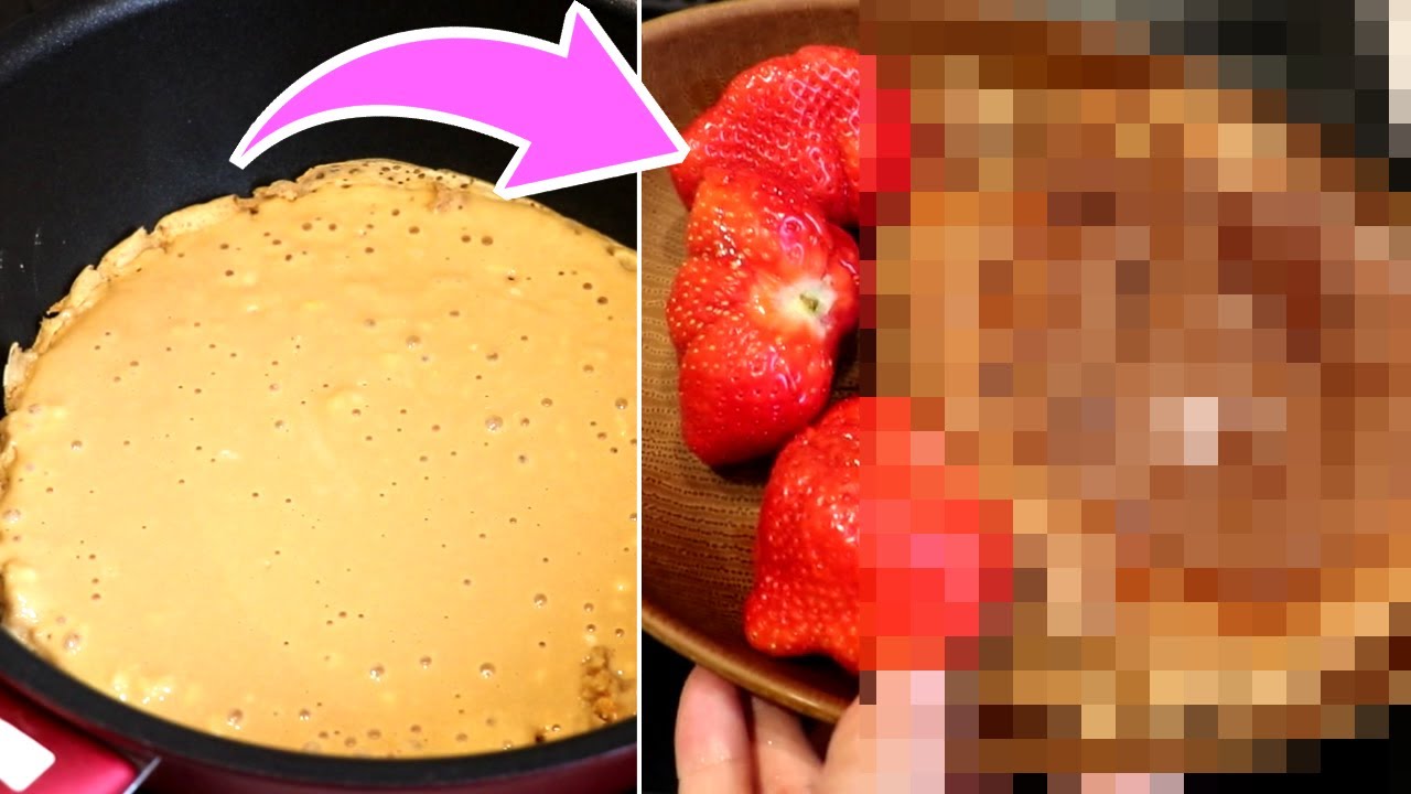 9分で作れる最強チョコホットケーキ【バレンタイン】