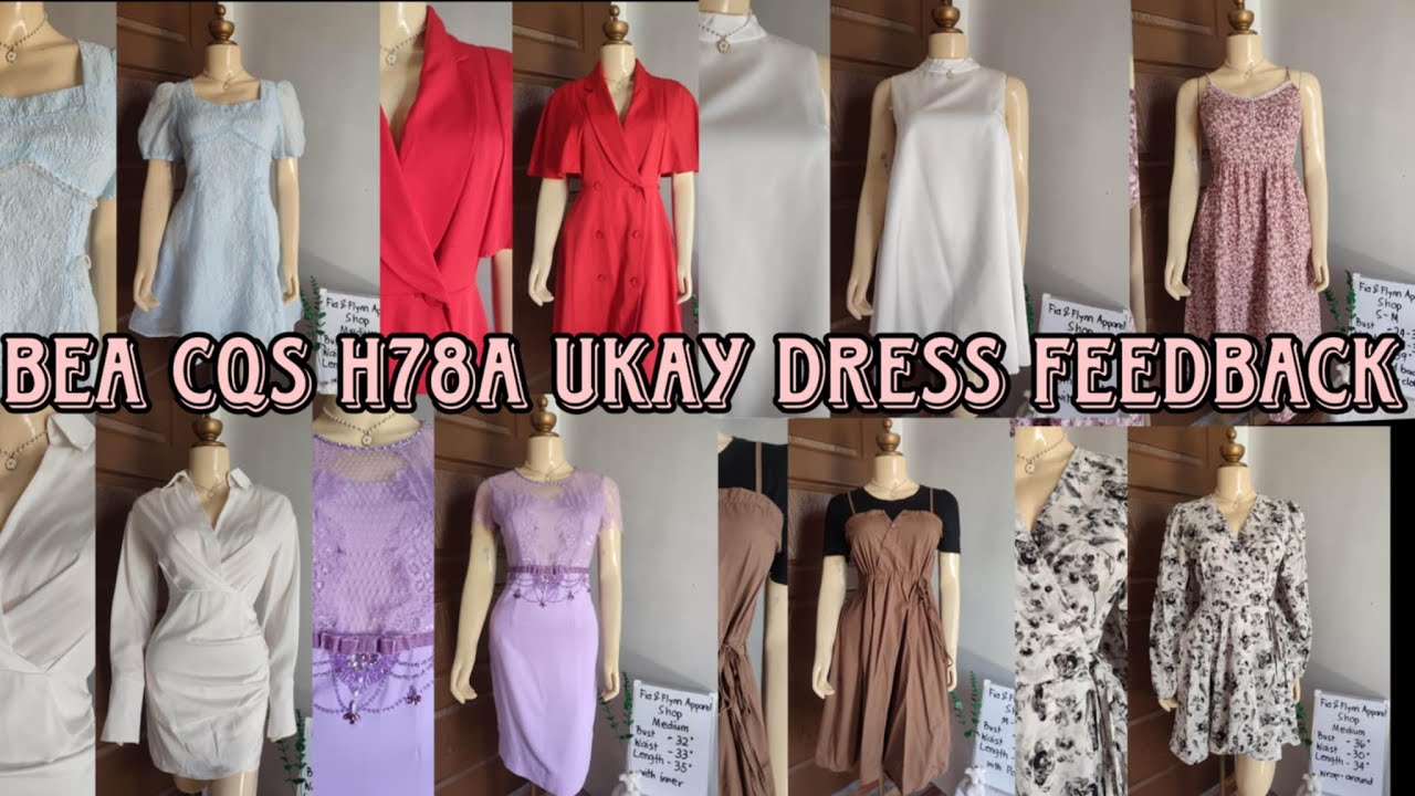 VLOG #61: BEA CQS H78A UKAY DRESS BALE OPENING & FEEDBACK💞
