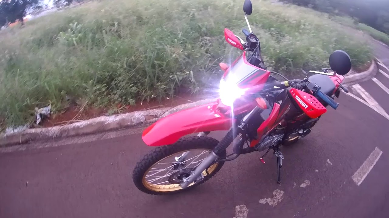 Xtz 125 com motor 2 tempos - Apresentação