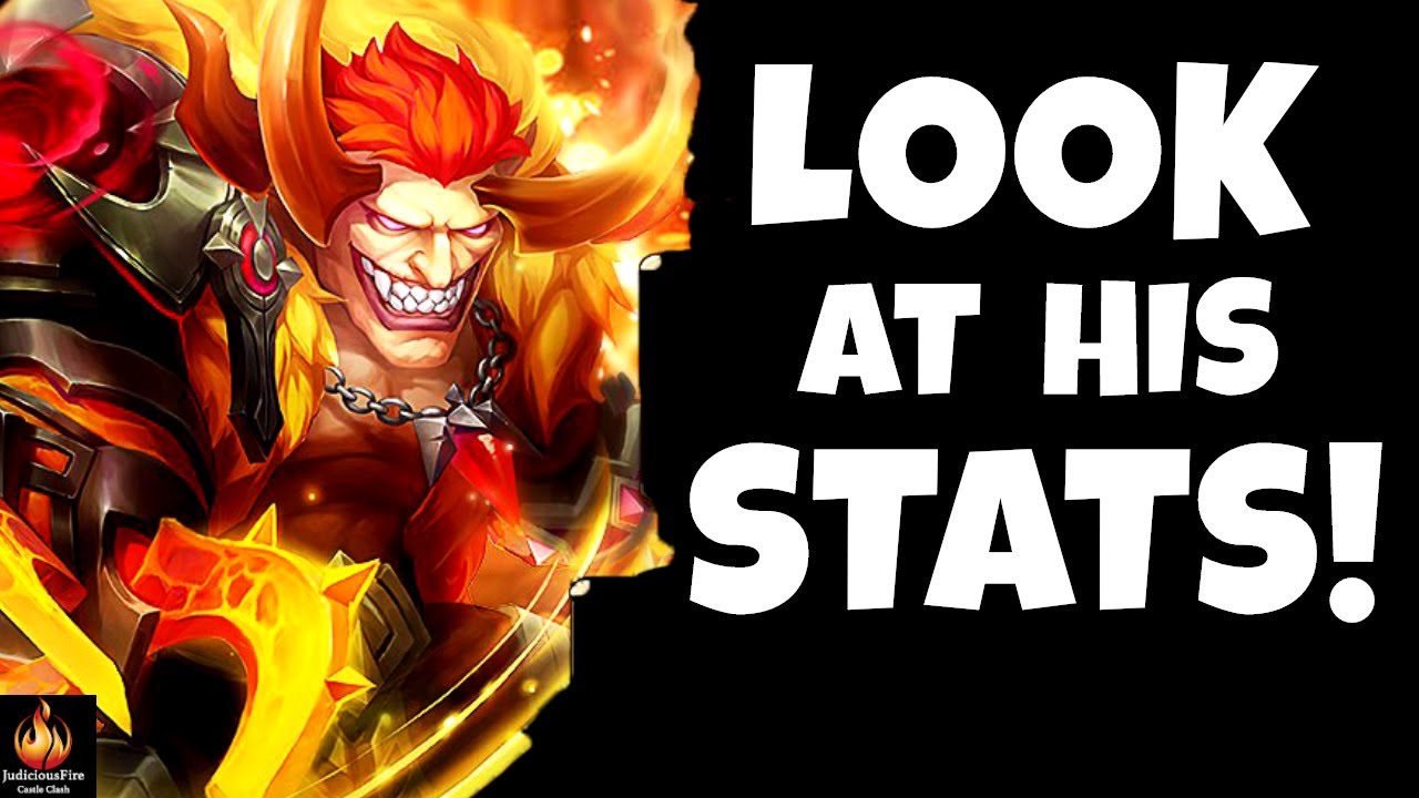 MAX DEMON STALKER Castle Clash Best Heroes