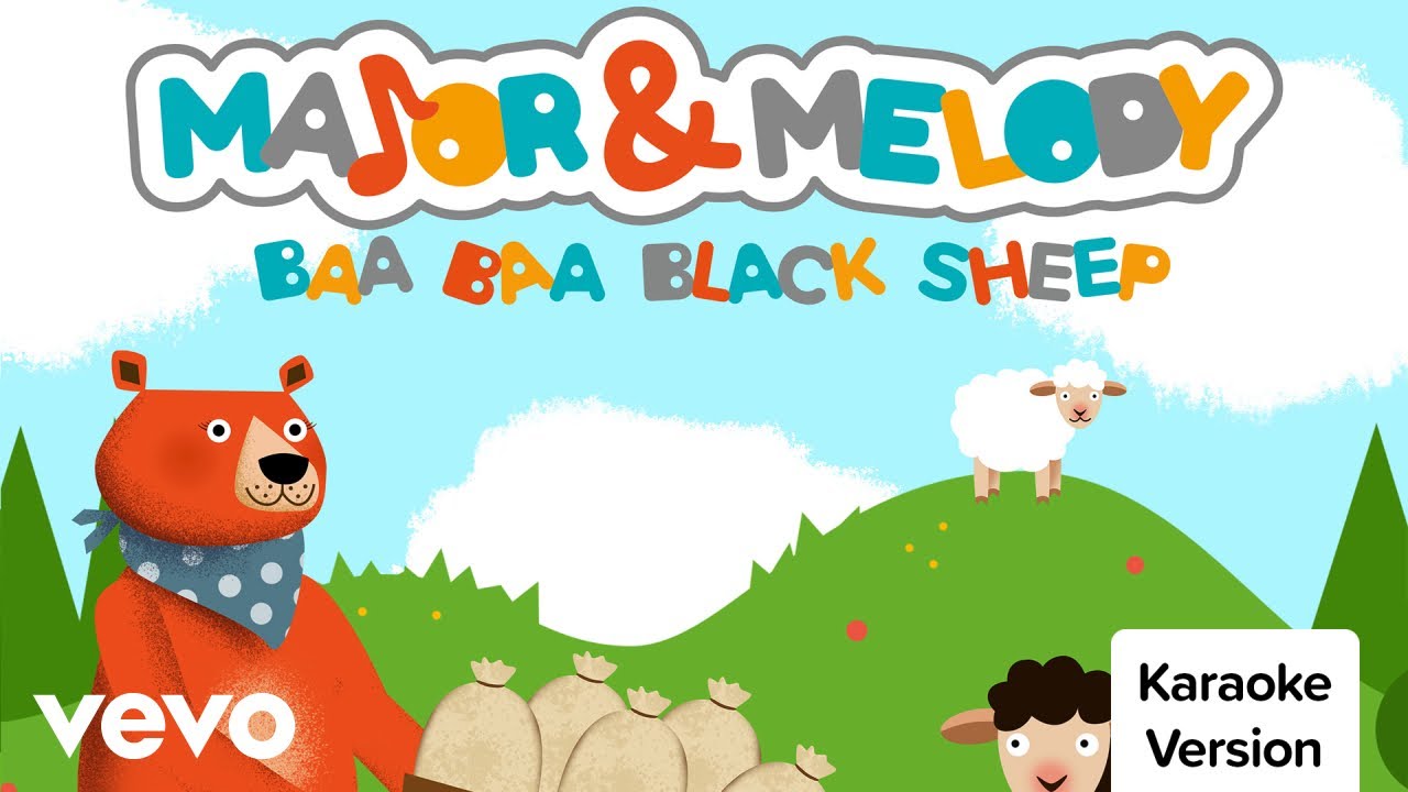 Major & Melody - Baa Baa Black Sheep (Karaoke Version)