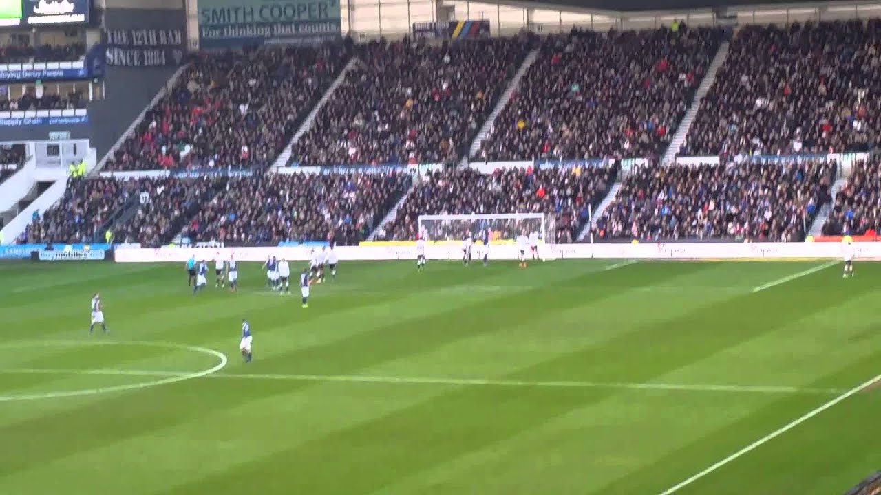 Derby V Birmingham - Header Chance