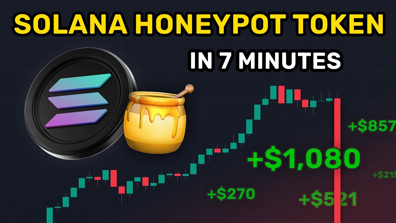 Solana Honeypot 🍯 Create a Honeypot Crypto on Solana