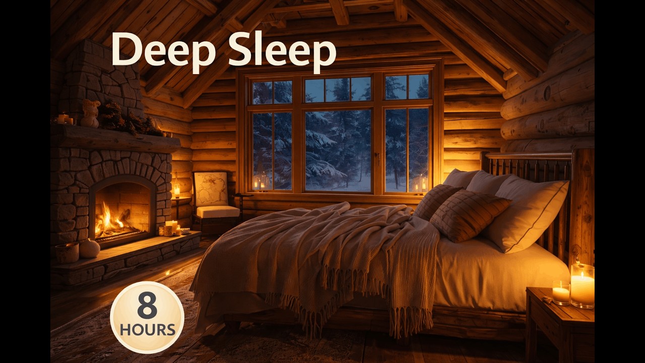 Deep Sleep Music for Insomnia | Calm the Mind at Night (8 Hours).