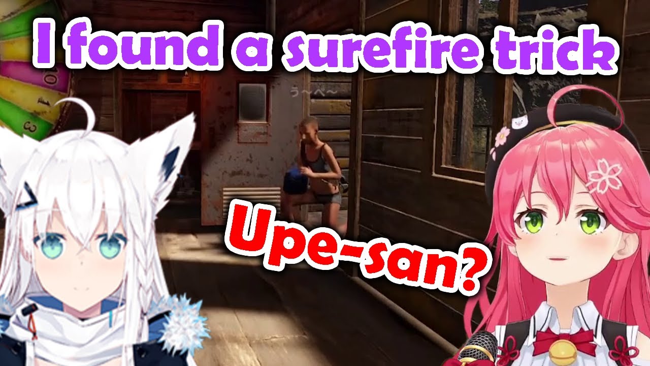 Pekora shows up by offering a surefire trick to win the gambling to the gambler club