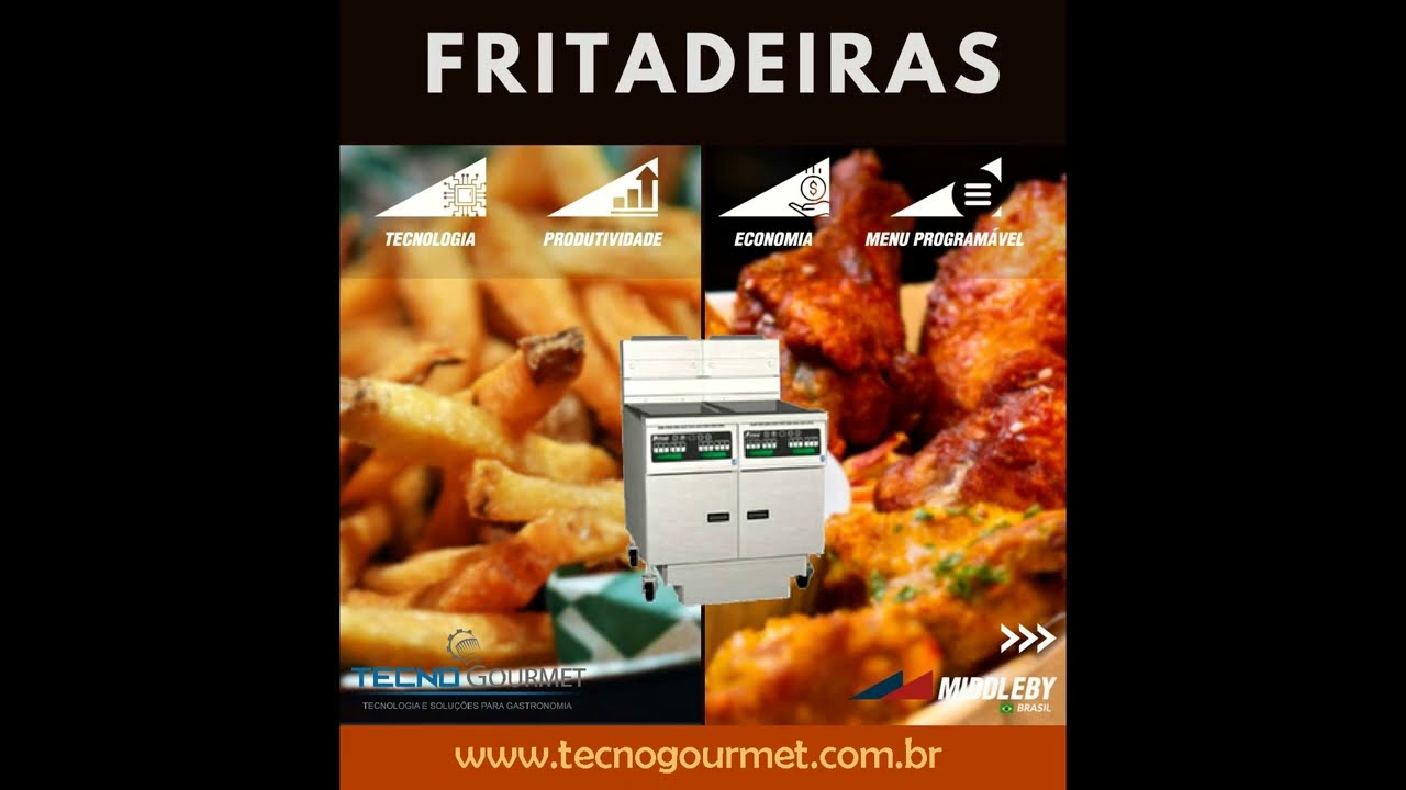 Fritadeira com filtro Pitco-Middleby / TecnoGourmet