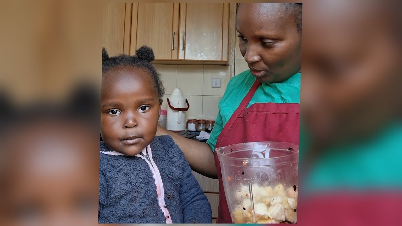 Vlog: mom and toddler in kitchen| engaging with toddler| smart and genius kid| 