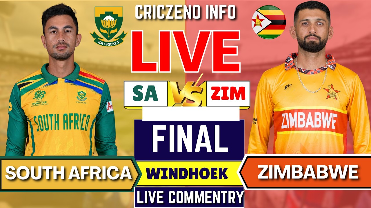 South Africa vs Zimbabwe Final T20 Match,2026 Match Live | SA vs ZIM Live Score Commentary