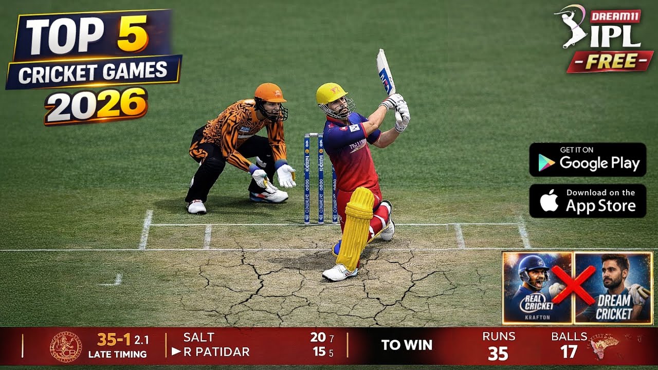 BEST CRICKET GAMES FOR ANDROID & iOS 2026 🔥 | NEW CRICKET GAMES 😱