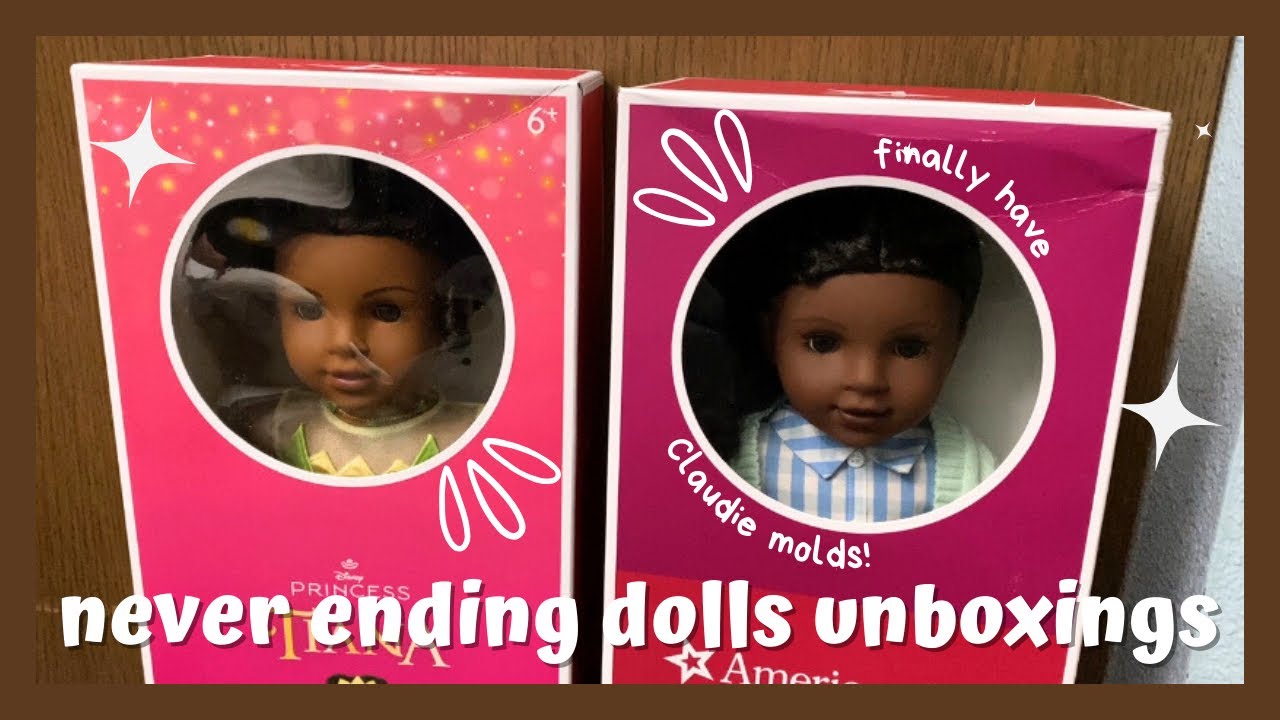Unboxing American Girl Claudie Wells & Disney Tiana