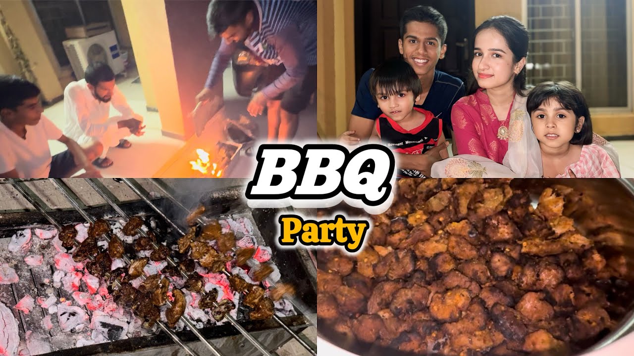 FAMILY BBQ VLOG | Botiya chori ki 😅😅 | AK VLOGS